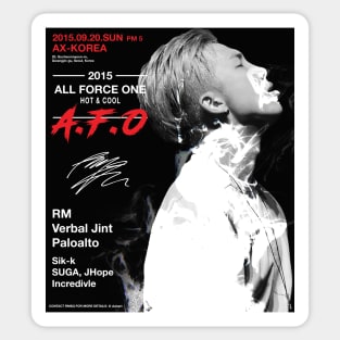 All Force One RM Art Sticker